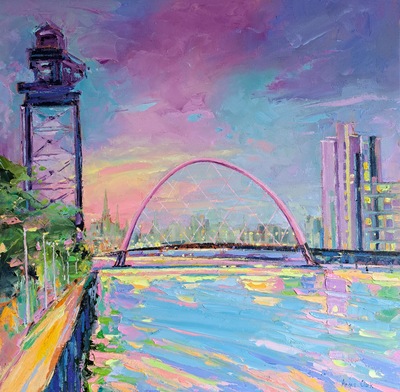 Angus Clark
Squinty Bridge at Dawn
oil on canvas 60 x 60 cm
£1100