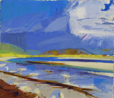 Marion Thomson
Reflections, North Uist
Oil  35 x 40 cms
£950