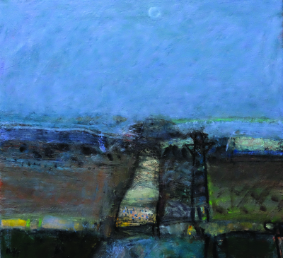 Sandy Murphy RSW RGI PAI
Moorland and Pylon
oil on linen
26 x 28 ins
SOLD