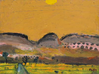 Ochre Sky
oil on board 30 x 40 cm
£1800