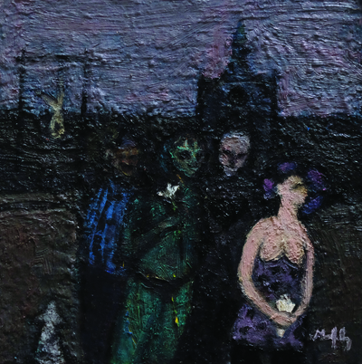 Sandy Murphy RSW RGI PAI
The Baptism
oil on board
8 x 8 ins
£800
