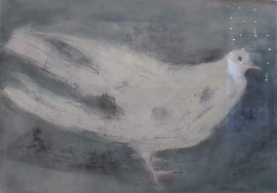 Joyce Gunn Cairns
Iona Dove
Oil  24 x 35 cms
SOLD