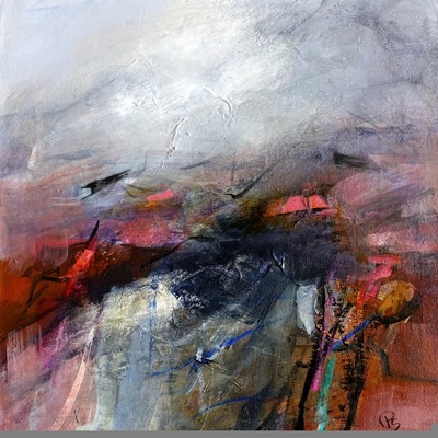 Patricia Sadler
White Fields
Acrylic on canvas 35 x 35  cms
£850