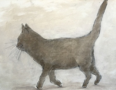 Joyce Gunn Cairns
Brown Puss
Oil on board  40 x 53 cms
£495