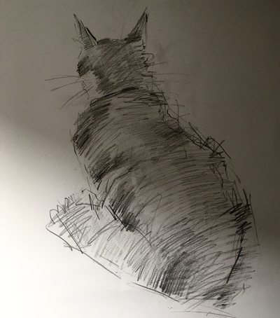 Joyce Gunn Cairns
Oskar
graphite  40 x 30 cms
£195