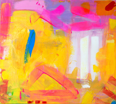 Marion Thomson
Kiss
acrylic on canvas 40 x 45 cm
£750