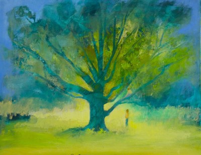 The Tree in the Park
Helen Tabor
oil on board 71 x 91 cm 
£4200
