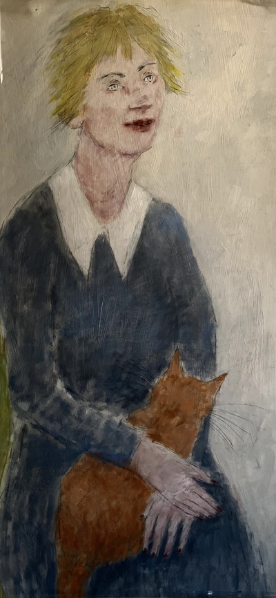 For The Love of Red Cats
oil on board 54 x 97 cm
£1250