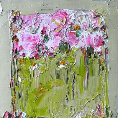 Wild Flowers, Peonies and Daisies
40 x 40 cms
oil on canvas
SOLD