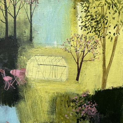 Sun Drenched Garden
acrylic on gesso panel 30 x 30 cm
SOLD