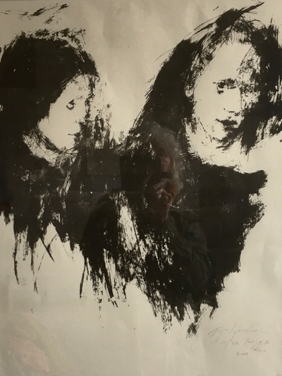 Joyce Gunn Cairns
Turn of the Screw
screenprint  80 x 65 cms
£325