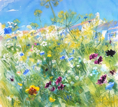 Jenny Matthews
L'Ile de Noirmoutier
Watercolour and mixed media  74 x 80 cms
£2450