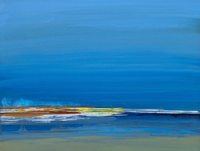 Naomi Rae
Morning Light, Brodick Bay, Isle of Arran
Indian ink on board 20 × 25 cm
£350