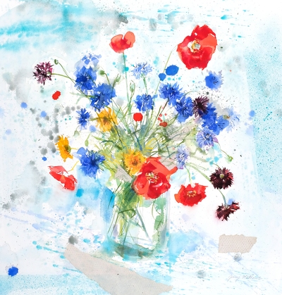 Jenny Matthews
Garden Collection
Watercolour  48 x 53 cms
£950
SOLD