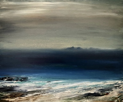 Scott Macdonald
West of Kinytyre
oil on board 25 x 30 cm
£395