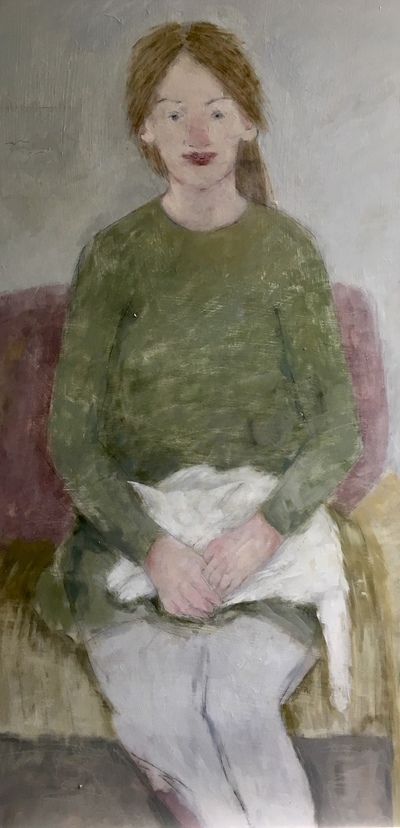 Joyce Gunn Cairns
Dear Queenie 
Oil on board  113 x 60 cms
SOLD