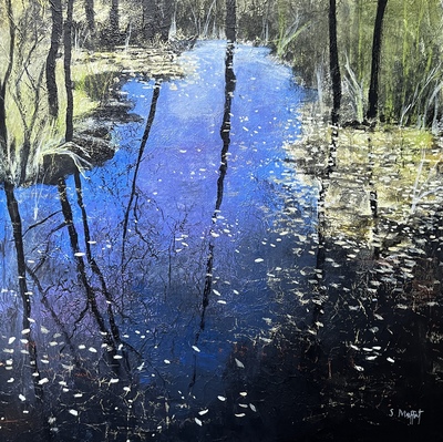 Sandra Moffatt
Summer Remnants I
mixed media 40 x 40 cm
£900