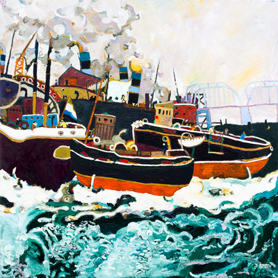 David Smith RSW
Full Steam Ahead
Signed Giclee Print on Fabriano handmade paper 50 x 50 cms
£180