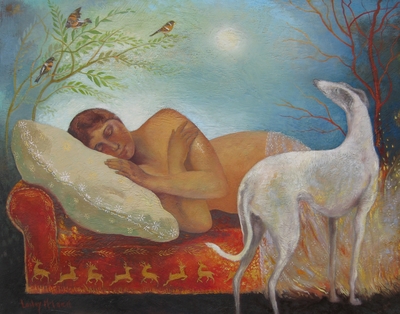 Guardian
oil on linen 24 x 30 cm
£495