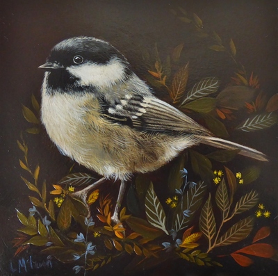 Little Coal Tit
Oil on panel  15 x 15 cms
SOLD