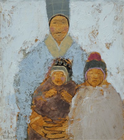 Mother and Children
Oil on board  31 x 28 cms
£650
SOLD