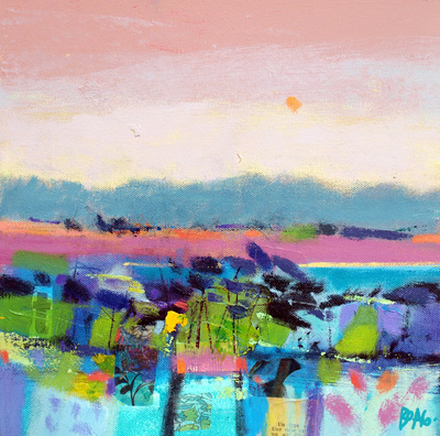 Francis Boag
Cool Day, Glen Isla
Acrylic on canvas  30 x 30 cms
£1400