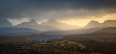 Assynt Sunrise
Fotospeed NST Bright White
16 x 34 ins Edition 1/5
£625