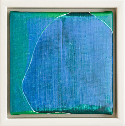 Rowena Comrie
The Line Between
oil on linen  18 x 18 cms
£400