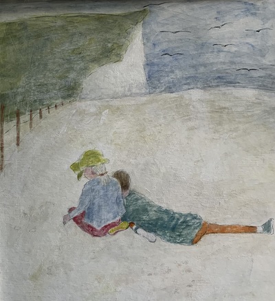 White Cliffs
oil on board  51 x 49
£500