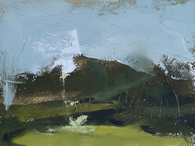 Erinclare Scrutton
Loch Ryan Hideout III
oil on oil paper 20 x 15 cm
£410