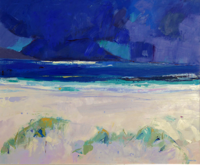 Marion Thomson
Passing Storm, Luskentyre
Oil on Canvas  70 x 85 cms
£2200