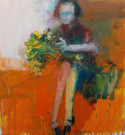 Henry Jabbour
A Lap of Roses II
Oil on linen 60 x 56 cms
£1400