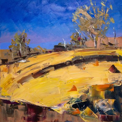 Autumn Field
oil on canvas  50 x 50 cm
£1350