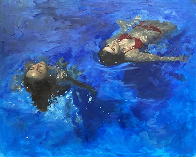 Red Bikini
oil on canvas 36 x 45 cm
£650
SOLD