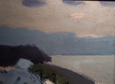 Sandy Murphy RGI PAI
Faint Light, Culzean
Oil on board  30 x 40 cms
SOLD