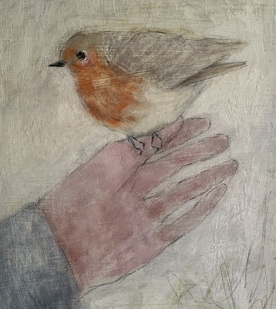 Joyce Gunn Cairns
Robin
oil on board 23 x 21 cm
£395
