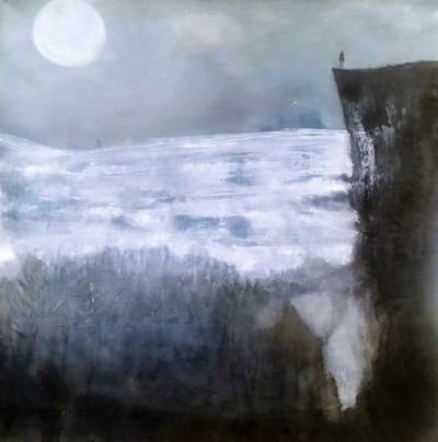 Karen MacWhinnie
Night Trawlers
acrylic on canvas  80 x 80 cms
SOLD