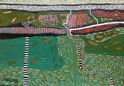 Carol Dewart PAI RSW
Argyll Hillside
Oil on board  13 x 18 cms
SOLD