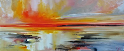 Rosanne Barr
Bleeding Sky
Oil  50 x 120 cms
£1650