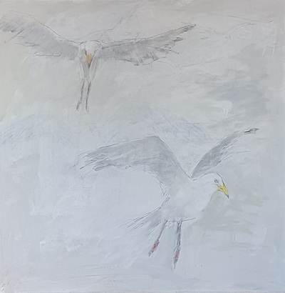 Soaring
oil on board 60 x 60 cms
£650