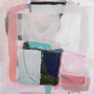 Sweet Nothings
mixed media 40 x 40 cm 
£475