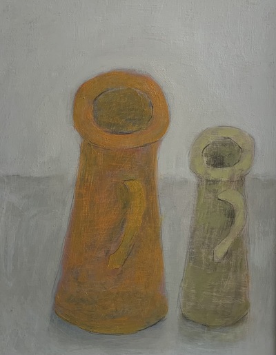 Two Jugs
oil on board 40 x 33 cms (framed size)
£425