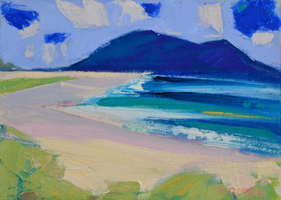 Marion Thomson
Scarista Seas, Harris
Oil on canvas  13  x 18 cms
£440
