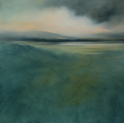 Al Bell
Distant Glow
oil on canvas panel 40 x 40 cm	
£450