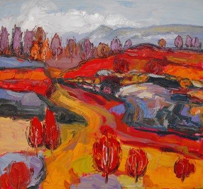 Judith I Bridgland
Dumgoyne in Autumn Mist
oil on linen
60 x 66 cms
SOLD