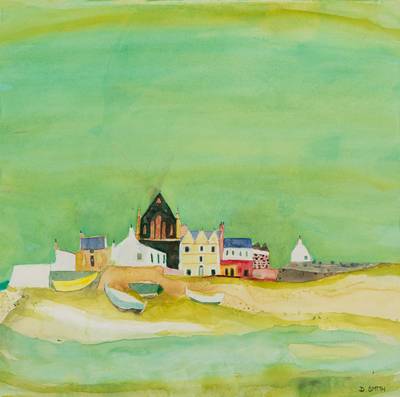 David Smith RSW
The Kirk, Lewis
Watercolour 21 x 21 ins
£1200