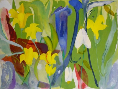 Rowena Comrie
Feral Garden
Oil on linen  76 x 108 cms
£2800