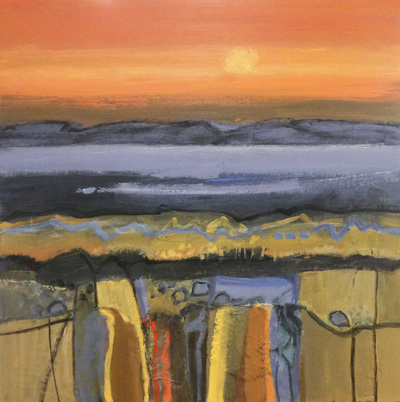 Melody Perfected is a Song in Itself: Opus 486 
Acrylic on wood panel  58 x 58 cms 
£850