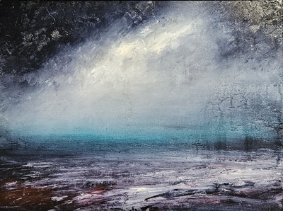 Scott Macdonald
Winter Sea
oil on board 30 x 40 cm  
£450