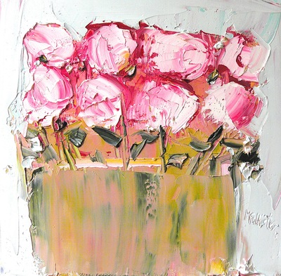 Marina's Peonies
40 x 40 cms
oil on canvas
£1950